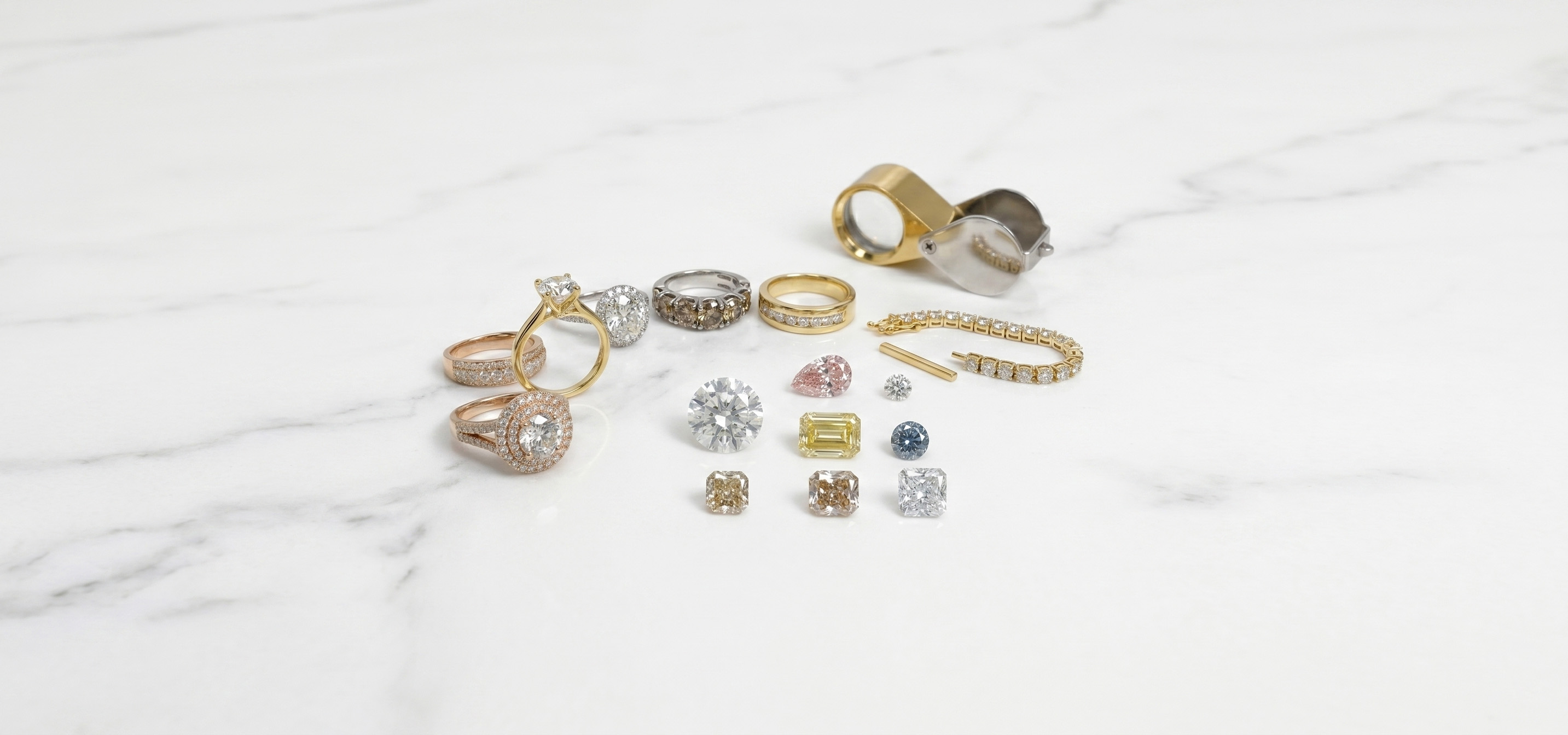 Juwelen, diamanten en horloges